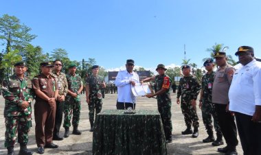 Bupati Mimika Buka TMMD Reguler Ke-128 Kodim 1710/Mimika, Kampung Keakwa Jadi Sasaran Utama
