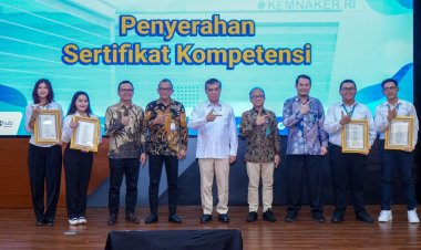 Magang Nasional Batch I Ditutup, Kemnaker Perkuat Sertifikasi Kompetensi dan Akses Kerja