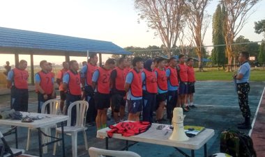 Di Balik Keringat dan Tekad, Personel Lanud Sjamsudin Noor Jalani Tes Kesamaptaan Demi Kenaikan Pangkat