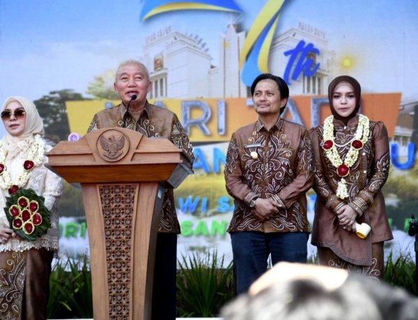 Hari Jadi Ke-27 Kota Banjarbaru, Komandan Lanud Sjamsudin Noor Dukung Visi dan Pertegas Sinergi Menuju Banjarbaru Emas